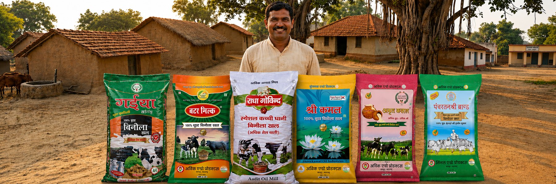 Shreekamal Brands — Trusted Cattle Feed across villages